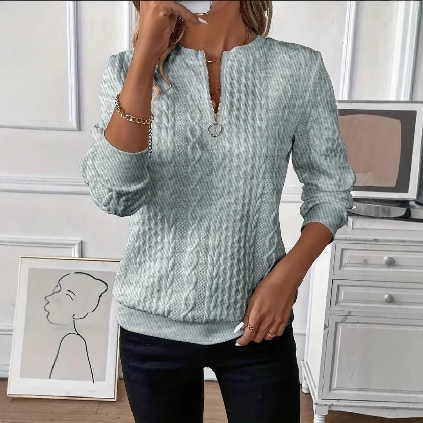 Amy - Sweater with Zipper